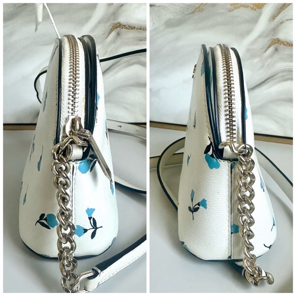 EUC Kate Spade Spencer Dainty Bloom Small Dome Crossbody - Picture 3 of 14